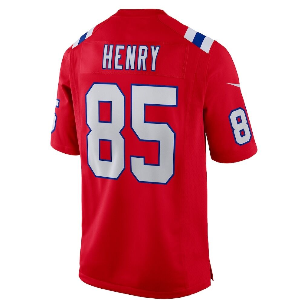 Hunter Henry New England Patriots Nike Game Alternate Jersey