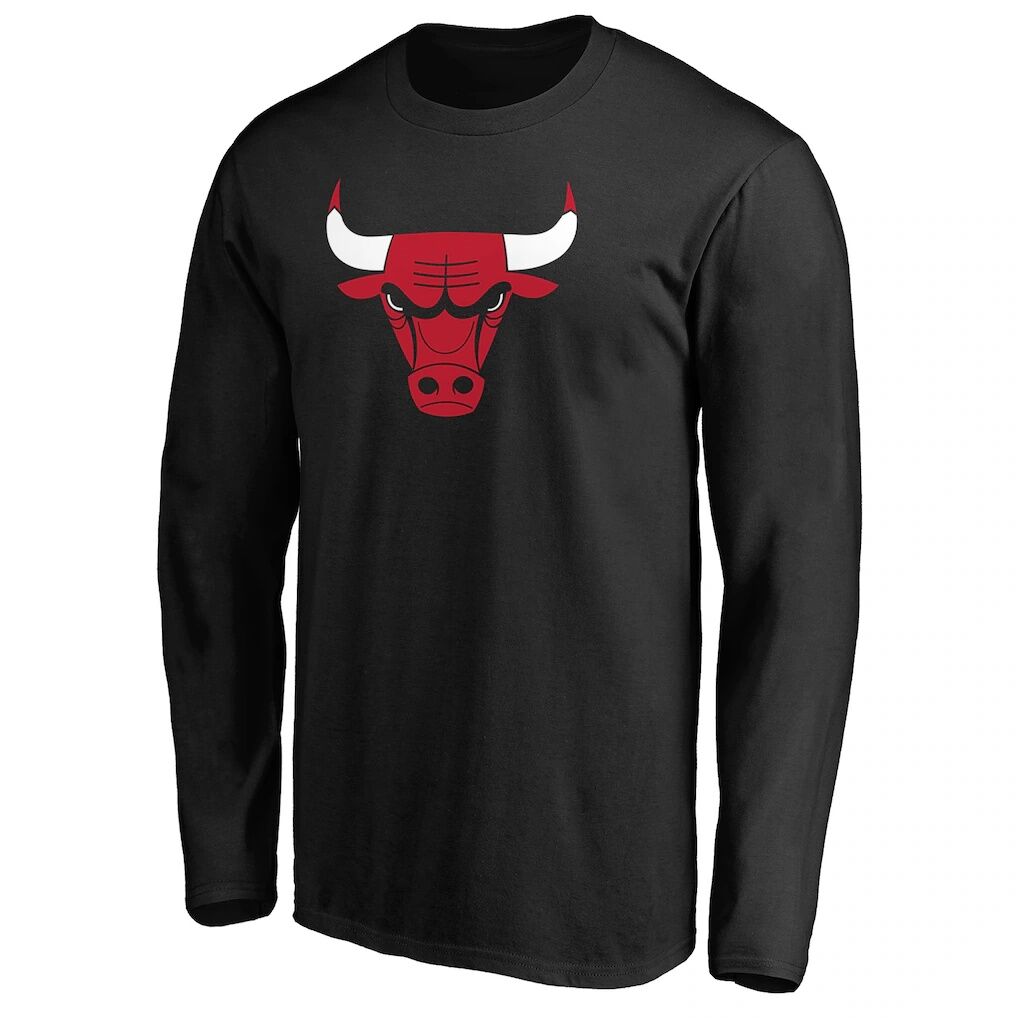 Chicago Bulls Primary Team Logo Long Sleeve T-Shirt