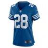Jonathan Taylor Indianapolis Colts Nike Women's Game Player Jersey - - Side View