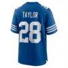 Jonathan Taylor Indianapolis Colts Nike Game Player Jersey - Royal - Detail View