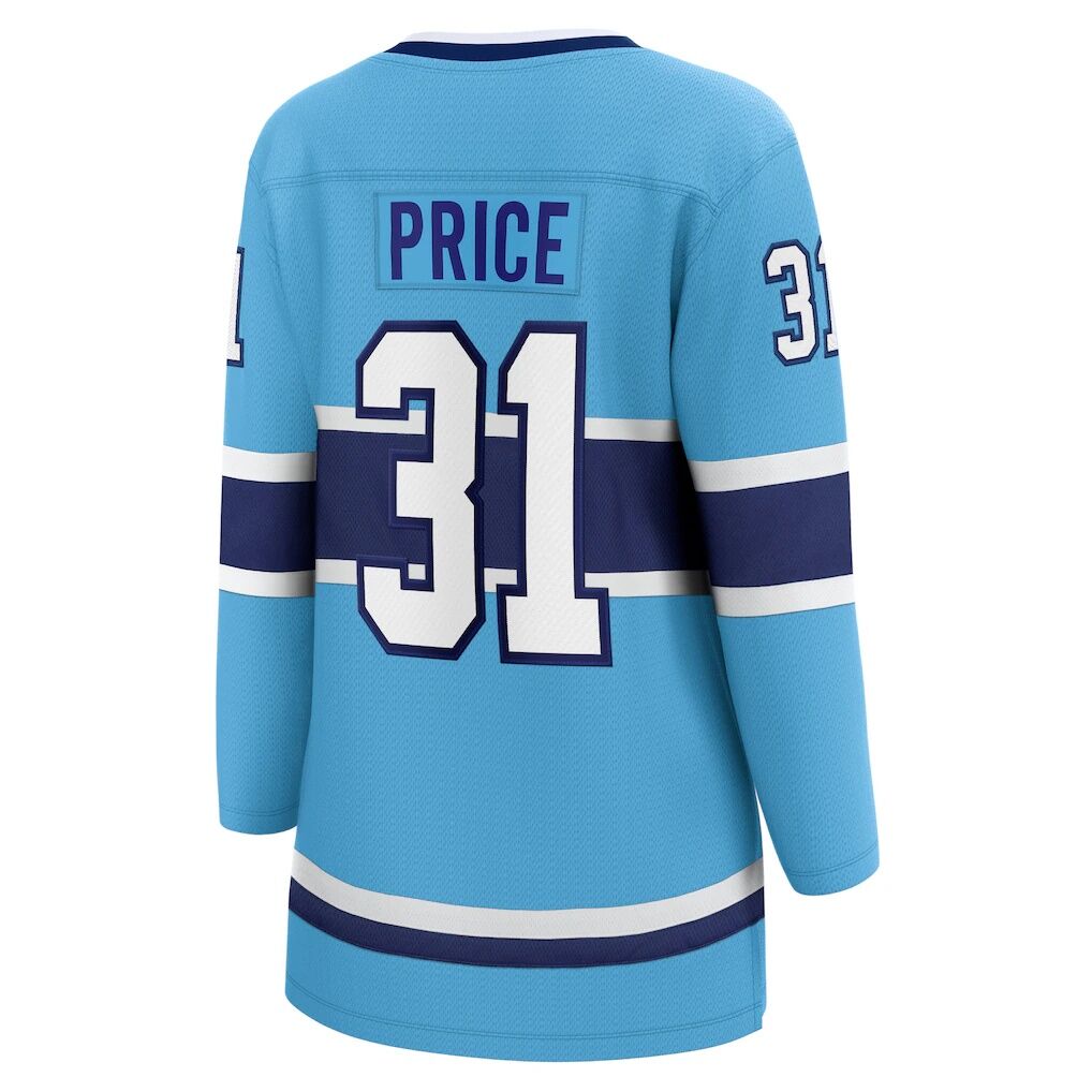 Carey Price Montreal Canadiens Fashion7 Women's Special Edition 2.0 Breakaway Player Jersey - Light Blue