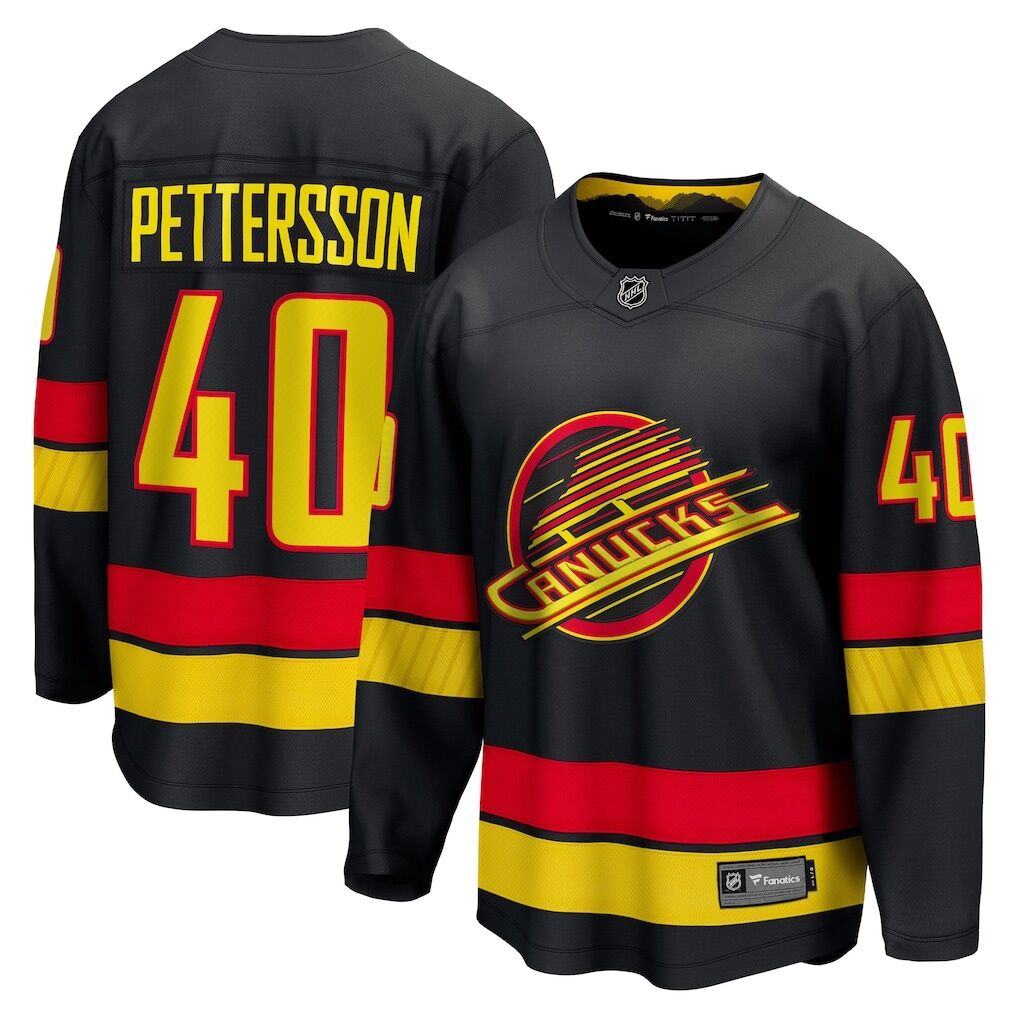 Elias Pettersson Vancouver Canucks Fashion7  Breakaway Jersey
