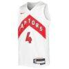 Scottie Barnes Toronto Raptors Nike Youth Swingman Jersey - White - Side View