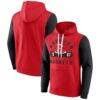 Houston Rockets Fashion7 Attack Colorblock Pullover Hoodie - - Front View