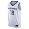 Ja Morant Memphis Grizzlies Nike Unisex Swingman Jersey - White - Side View