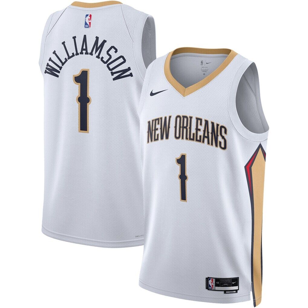 Zion Williamson New Orleans Pelicans Nike Unisex Swingman Jersey - Association Edition