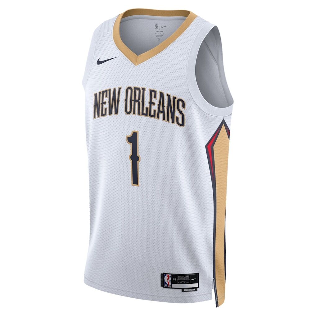 Zion Williamson New Orleans Pelicans Nike Unisex Swingman Jersey - Association Edition