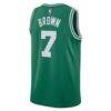 Jaylen Brown Boston Celtics Nike Unisex Swingman Jersey - Icon Edition - - Detail View