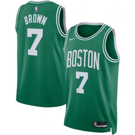 Jaylen Brown Boston Celtics Nike Unisex Swingman Jersey - Icon Edition - Kelly Green - Front View