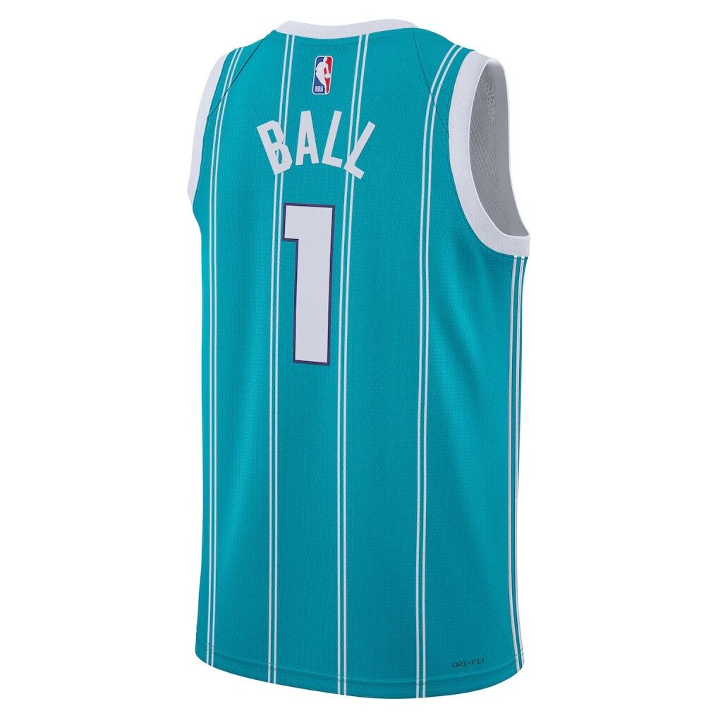 LaMelo Ball Charlotte Hornets Jordan Brand Unisex Swingman Jersey – Icon Edition