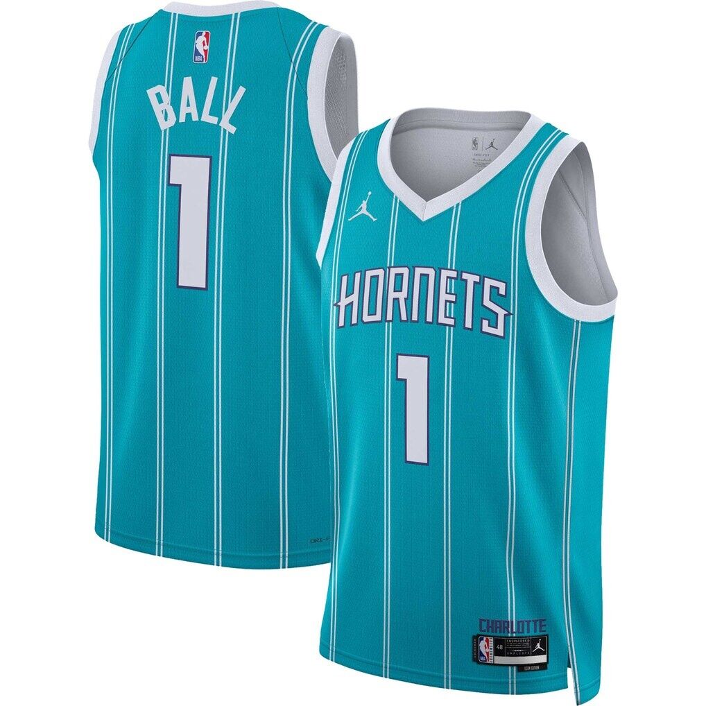 LaMelo Ball Charlotte Hornets Jordan Brand Unisex Swingman Jersey – Icon Edition