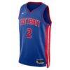 Cade Cunningham Detroit Pistons Nike Unisex Swingman Jersey - Blue - Side View