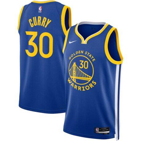 Stephen Curry Golden State Warriors Nike Unisex Swingman Jersey - Icon Edition - Royal - Front View