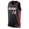 Tyler Herro Miami Heat Nike Unisex Swingman Jersey - Black - Side View