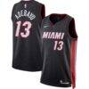 Bam Adebayo Miami Heat Nike Unisex Swingman Jersey - Black - Front View