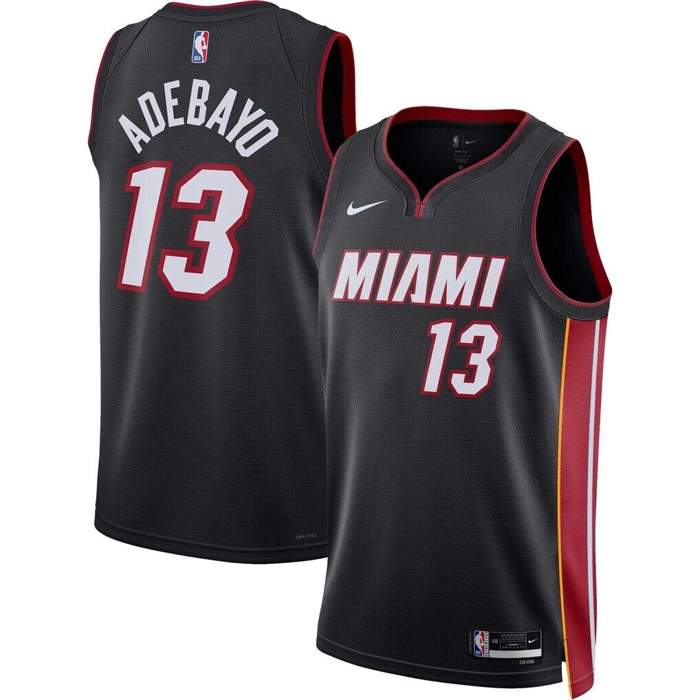Bam Adebayo Miami Heat Nike Unisex Swingman Jersey - Icon Edition