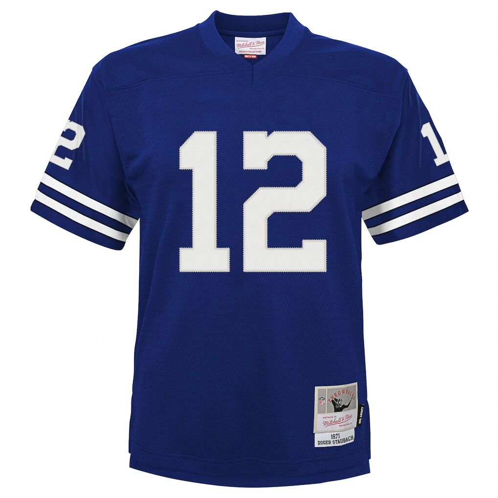Roger Staubach Dallas Cowboys Mitchell & Ness Preschool 1971 Retired Player Legacy Jersey