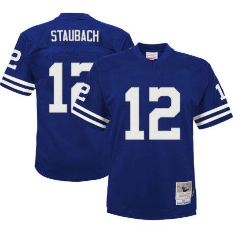 Roger Staubach Dallas Cowboys Mitchell & Ness Toddler 1971 Retired Legacy Jersey - Navy - Front View
