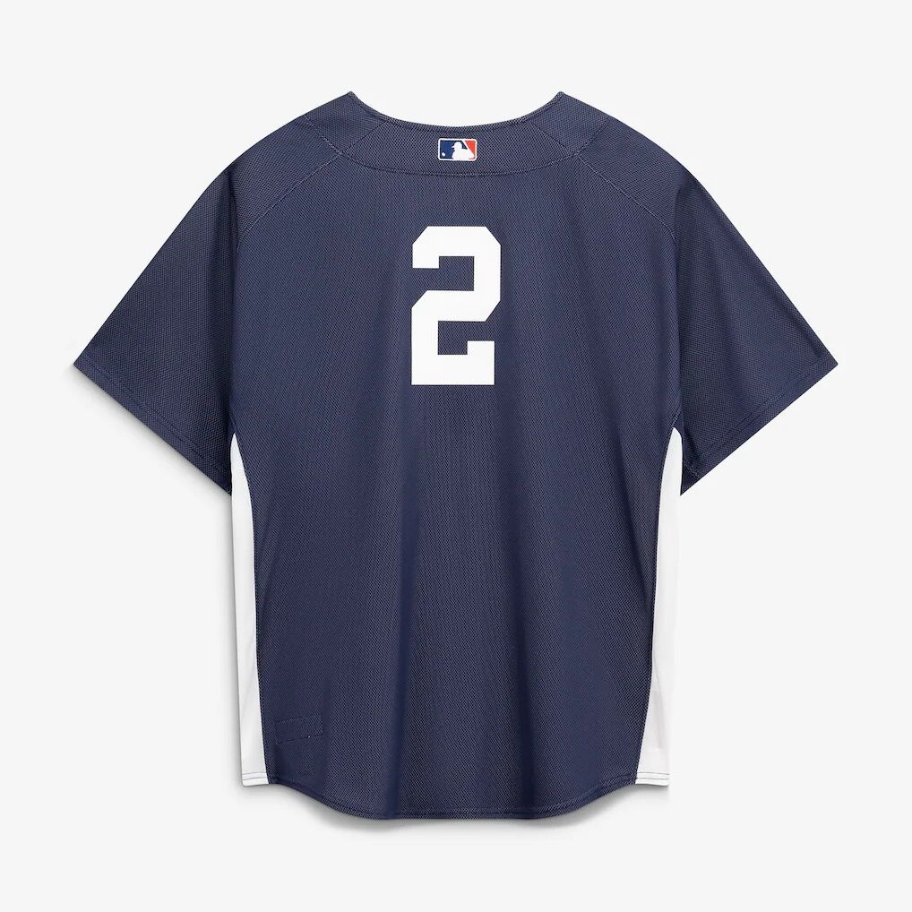Derek Jeter New York Yankees Mitchell & Ness Authentic Batting Practice Jersey