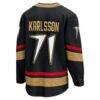 William Karlsson Vegas Golden Knights Fashion7 Special Edition 2.0 Breakaway Player Jersey - Black - Detail View