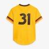 Dave Winfield San Diego Padres Mitchell & Ness Authentic Batting Practice Jersey - Gold - Detail View