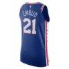 Joel Embiid Philadelphia 76ers Nike Authentic Jersey - Icon Edition - - Detail View