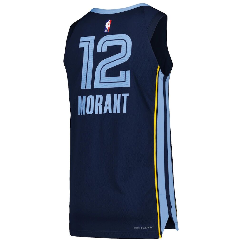 Ja Morant Memphis Grizzlies Nike Authentic Jersey - Icon Edition