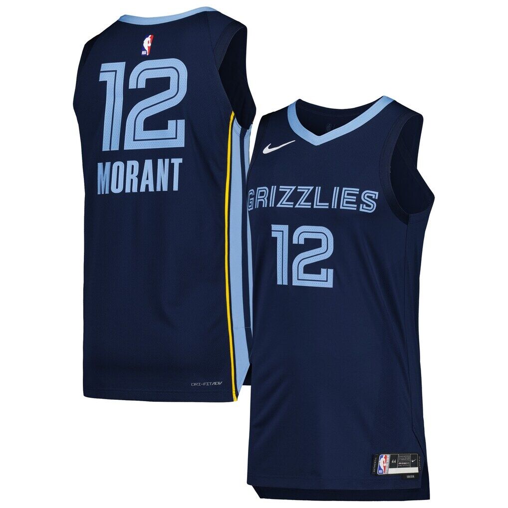 Ja Morant Memphis Grizzlies Nike Authentic Jersey - Icon Edition