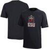 East Stroudsburg Warriors Champion Youth Jersey T-Shirt - Black - Front View