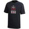 East Stroudsburg Warriors Champion Youth Jersey T-Shirt - Black - Side View