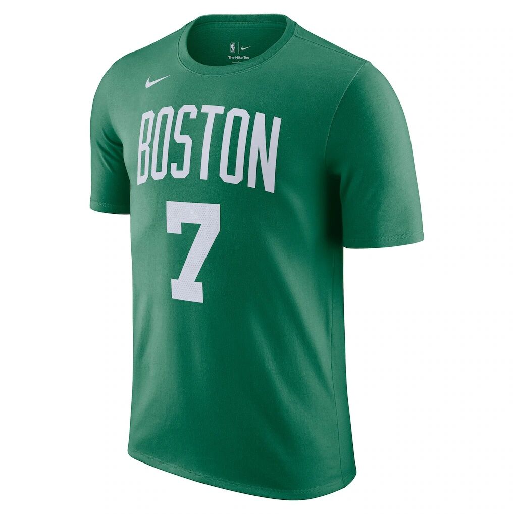 Jaylen Brown Boston Celtics Nike Icon 2022/23 Name & Number T-Shirt – Kelly Green