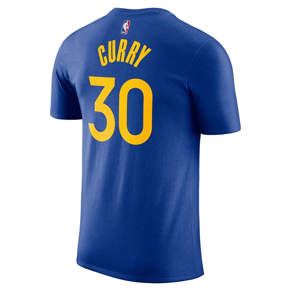 Stephen Curry Golden State Warriors Nike Icon 2022/23 Name & Number T-Shirt – Royal