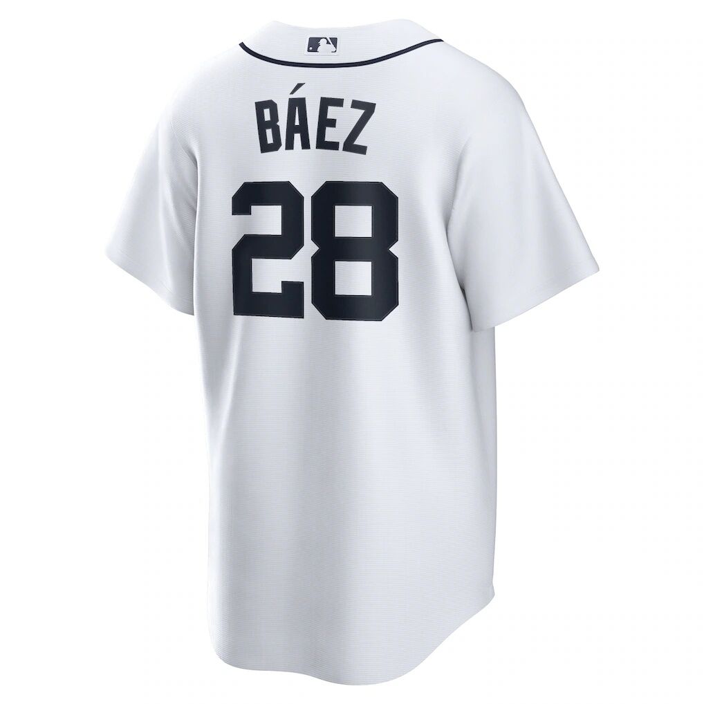 Javier Baez Detroit Tigers Nike Home Replica Player Jersey