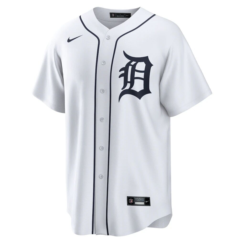 Javier Baez Detroit Tigers Nike Home Replica Player Jersey