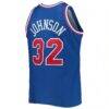 Magic Johnson Western Conference Mitchell & Ness Hardwood Classics 1992 NBA All-Star Game Authentic Jersey - - Detail View