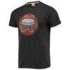 Houston Astros Homage Hand-Drawn Logo Tri-Blend T-Shirt - Charcoal - Side View