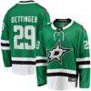 Jake Oettinger Dallas Stars Fashion7 Home Breakaway Player Jersey - - Front View