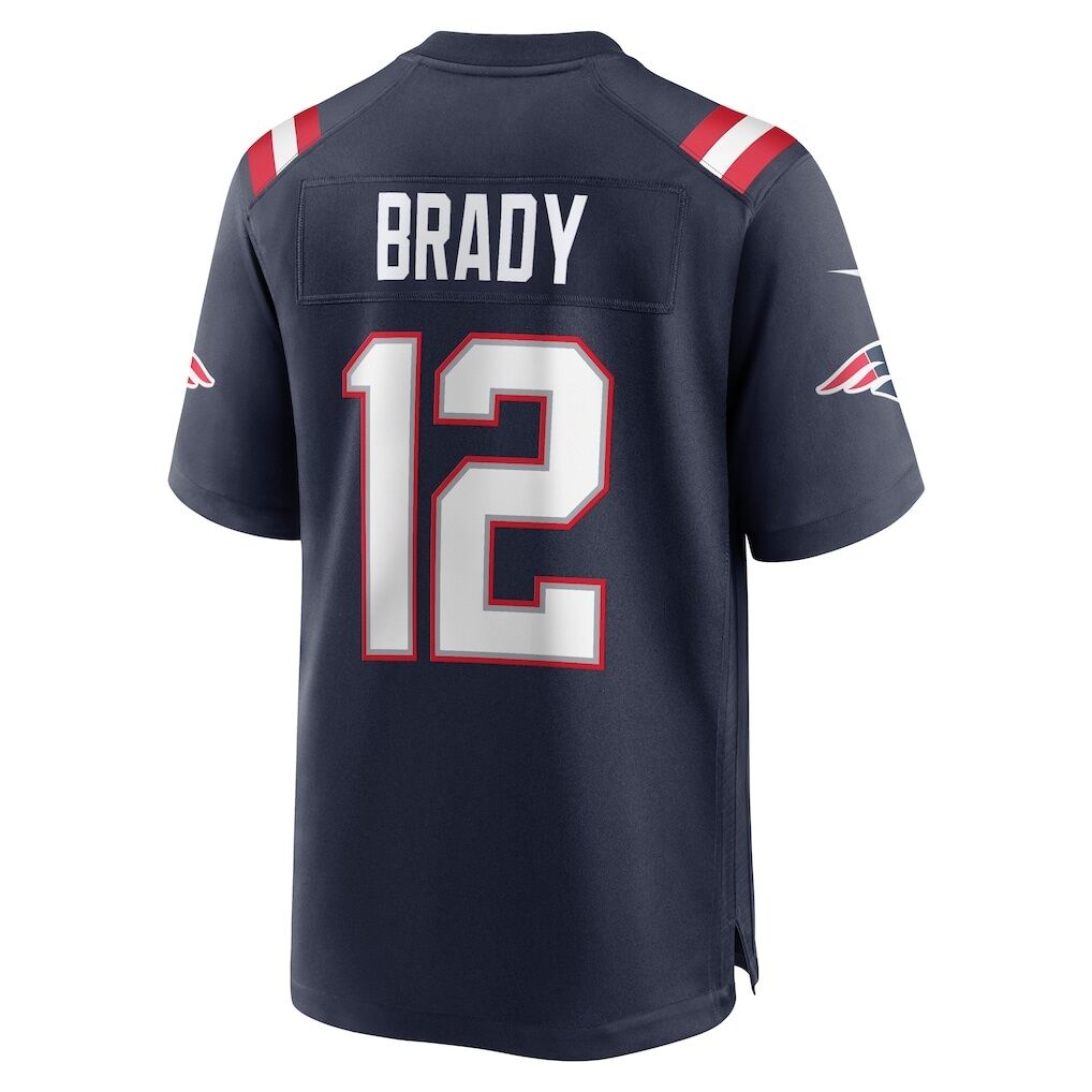 Tom Brady New England Patriots Nike Game Retired Player Jersey