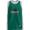 Binghamton Bearcats GameDay Greats Lightweight Basketball Jersey - Green - Side View