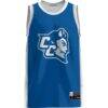 Central Connecticut State Blue Devils GameDay Greats Lightweight Basketball Jersey - Blue - Side View