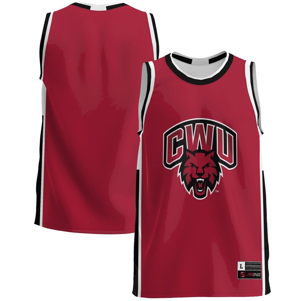 Central Washington Wildcats GameDay Greats  Lightweight Basketball Jersey