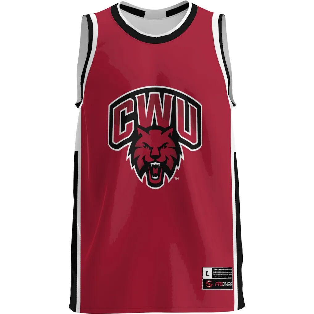 Central Washington Wildcats GameDay Greats  Lightweight Basketball Jersey