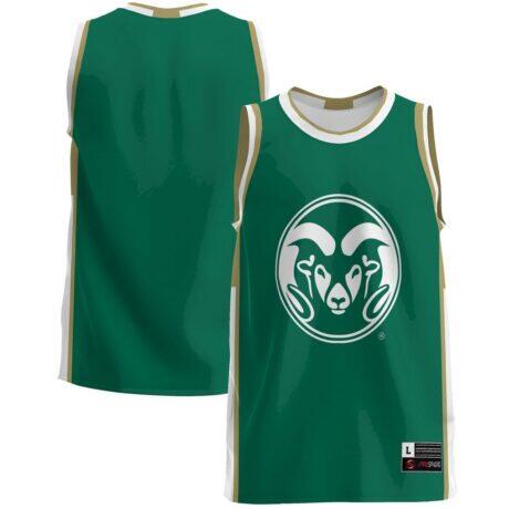 Colorado State Rams GameDay Greats Lightweight Basketball Jersey - Green - Front View