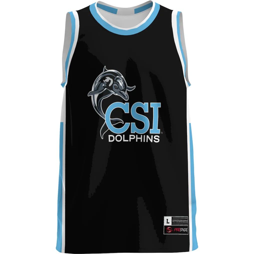 CUNY College of Staten Island GameDay Greats  Lightweight Basketball Jersey - Light Blue