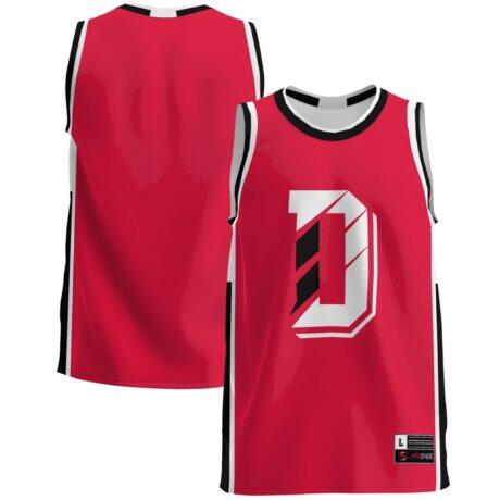 Davidson Wildcats GameDay Greats Lightweight Basketball Jersey - Red - Front View