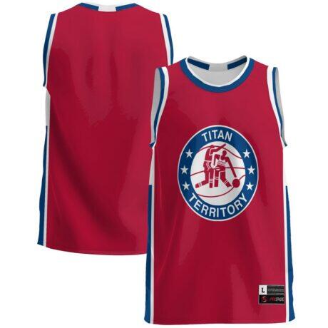 Detroit Mercy Titans GameDay Greats Lightweight Basketball Jersey - Blue - Front View