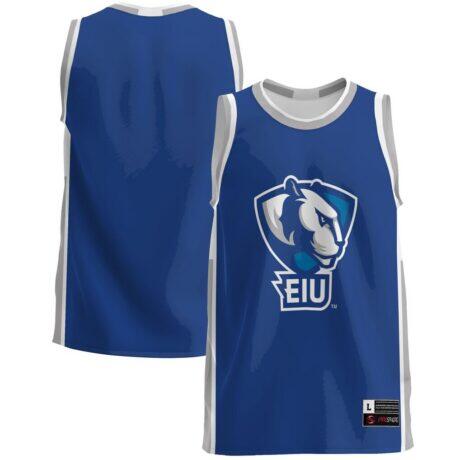 Eastern Illinois Panthers GameDay Greats Lightweight Basketball Jersey - Blue - Front View
