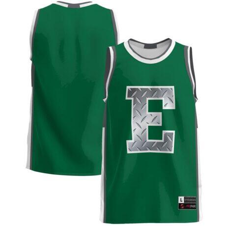 Eastern Michigan Eagles GameDay Greats Lightweight Basketball Jersey - Green - Front View