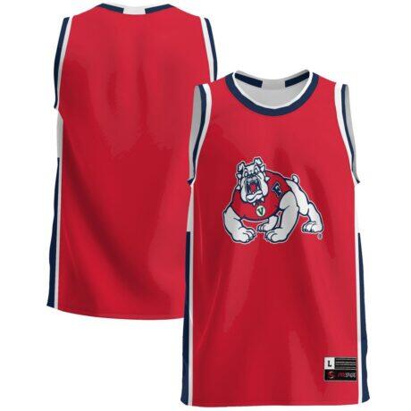 Fresno State Bulldogs GameDay Greats Lightweight Basketball Jersey - Blue - Front View