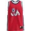 Fresno State Bulldogs GameDay Greats Lightweight Basketball Jersey - Blue - Side View